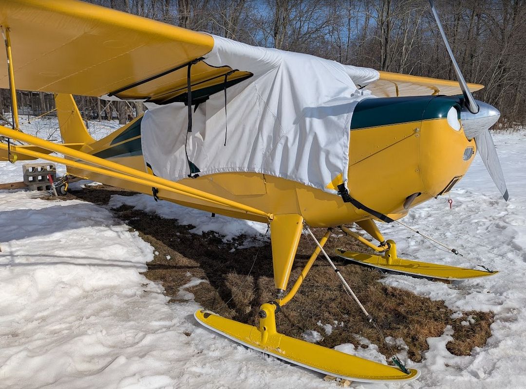 Aeronca Chief 11AC Canopy Cover, over top type